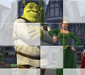 Hra - Shrek puzzle 1