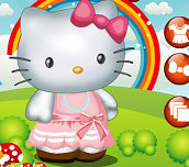 Hra - Hello Kitty obliekačka