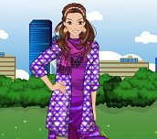 Purple Fashion Dress Up