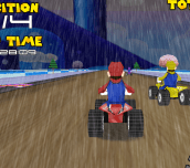 Hra - Mario Rain Race