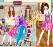 Hra - BarbieSchoolGirlDressUp