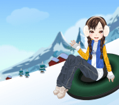 Hra - Snowtubing Girl