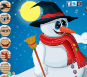 Happy Snowman Dress Up