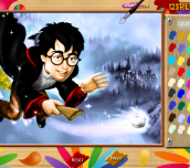 Hra - Harry Potter Online Coloring Page