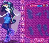 Hra - My Little Pony Rainbow Rocks Rarity Dress Up