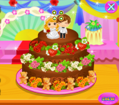 Hra - Wedding Chocolate Cake