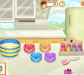 Sara’s Cooking Class Rainbow Cupcakes