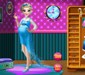 Hra - Pregnant Elsa Spa