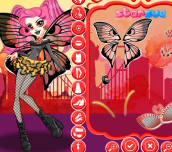Hra - Monster High Luna Mothews Dress Up