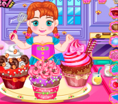 Hra - Baby Anna Tasty Cupcake