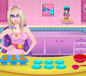 Hra - Barbie Superhero Cooking Minicheesecakes