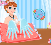 Hra - Princess Anna Wedding Nails