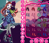 Hra - Monster High Gloom n' Bloom Catrine DeMew