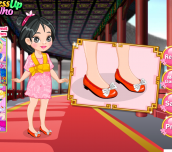 Hra - Princess Mulan Shoes Design
