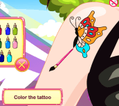 Rainbow Fairy Tattoo Artist