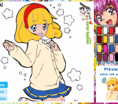 Glitter Force Coloring Game