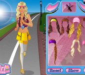 Barbie Goes Jogging