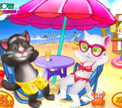 Hra - Tom and Angela Cat Beach Holiday