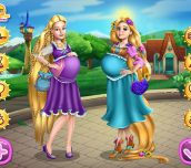 Barbie And Rapunzel Pregnant BFFs