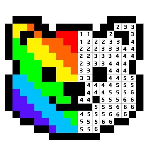 Hra - PixelArtColorbyNumbers