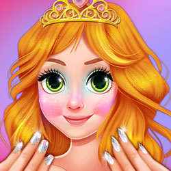 Hra - Blonde Princess Jelly Nails Spa