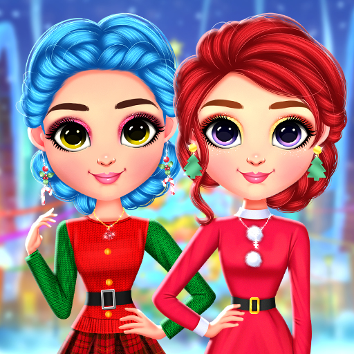Hra - Rainbow Girls Christmas Outfits