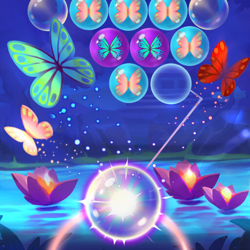 Hra - bubble Pop Butterfly